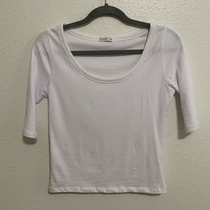 Cotton On White Short Sleeve Shirt Size Small